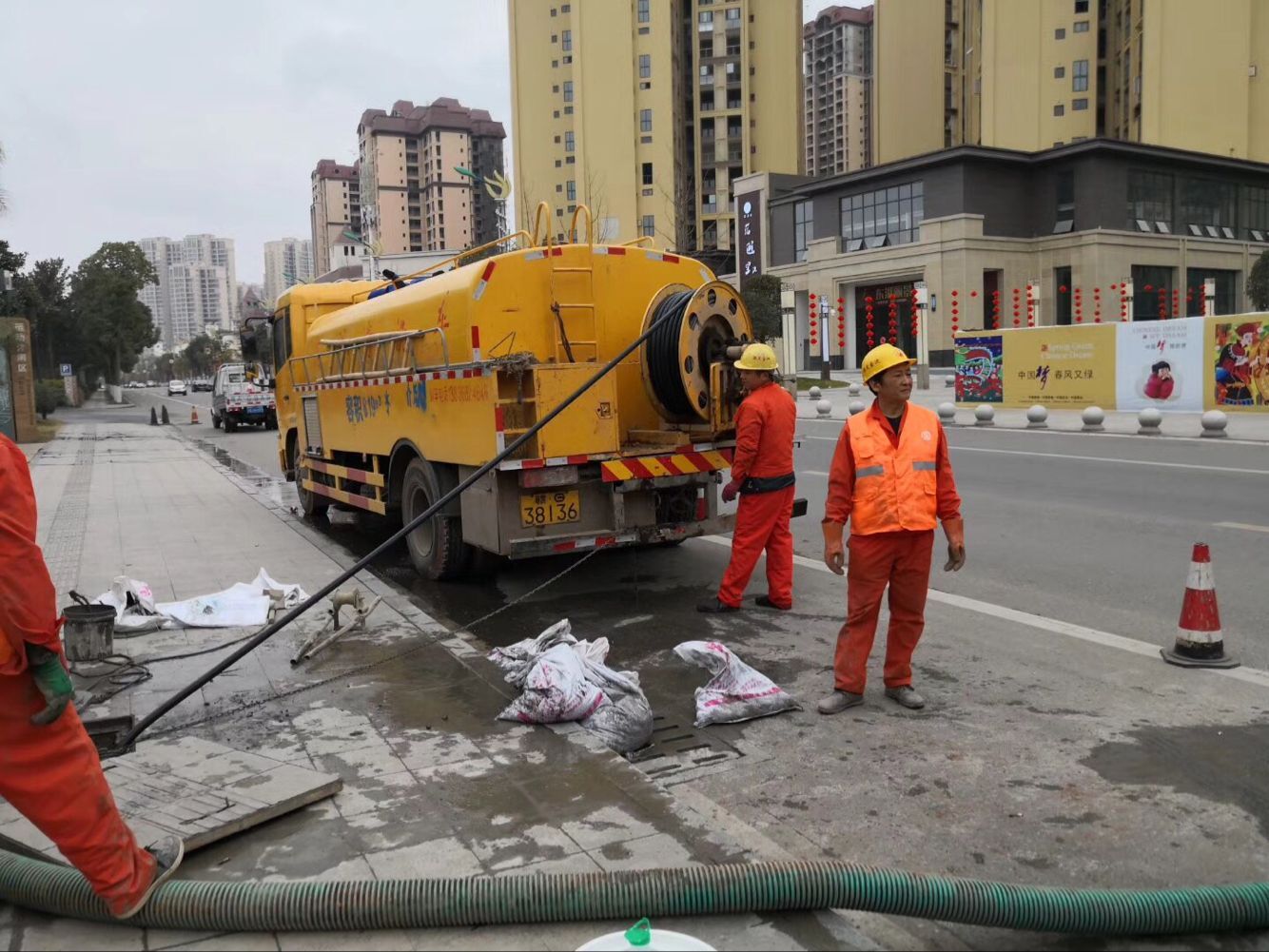 新宾排污管道清淤-管道清洗